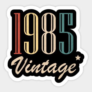 Vintage 1985 Sticker